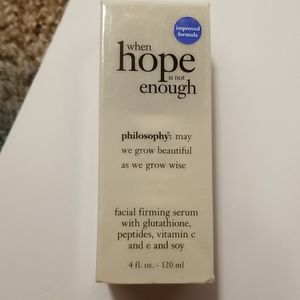 Philosophy When hope is not enough 4 oz